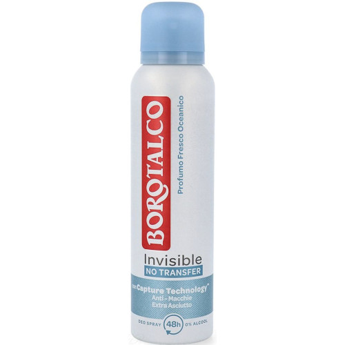 Дезодорант-спрей Borotalco Deo Spray Invisible Profumo Fresco Oceanico 150 мл